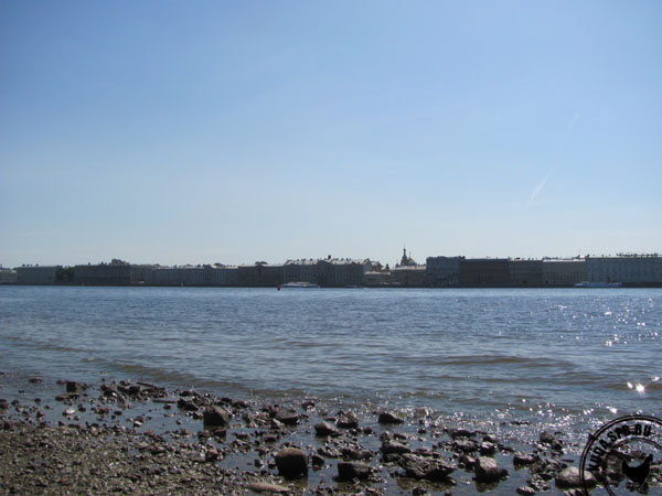 Петропавловская крепость, пляж